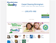 Tablet Screenshot of birmingham-carpet-cleaners.com